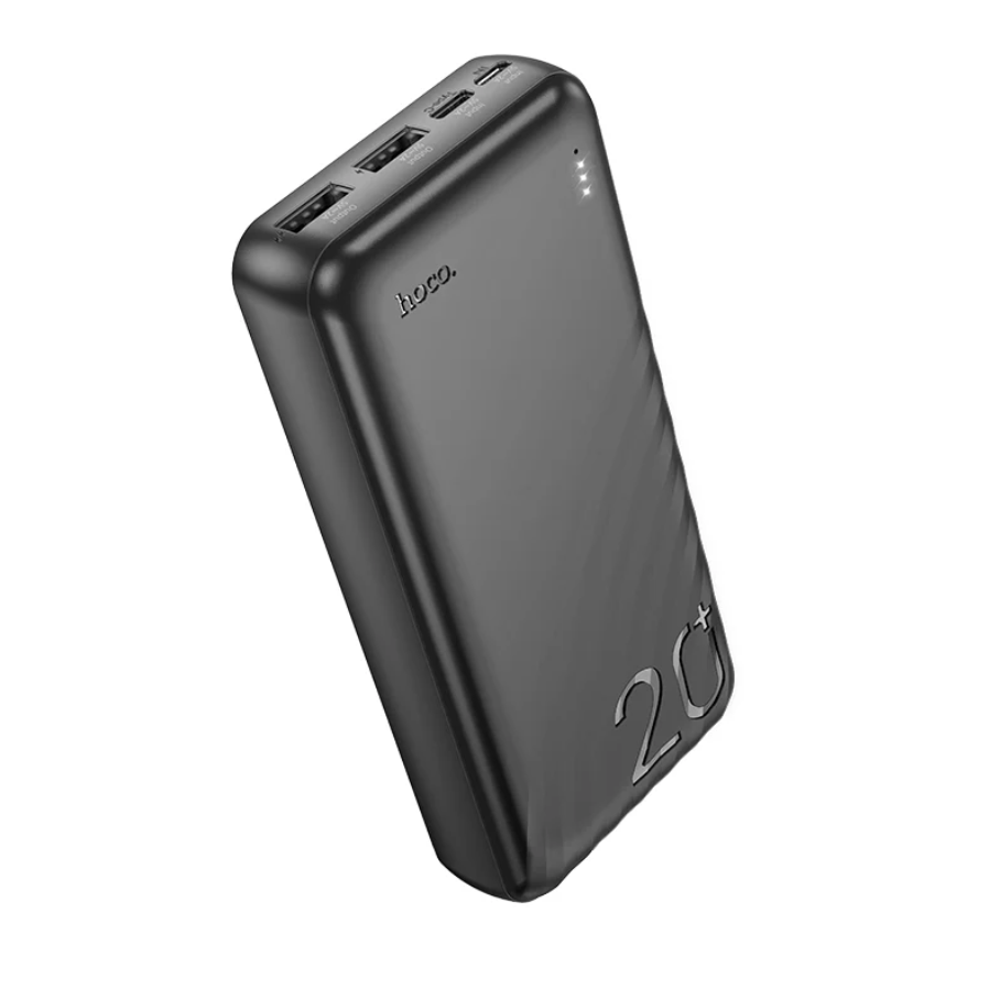 Hoco 20000mAh Power Bank With Dual USB-A Portable (J123A)